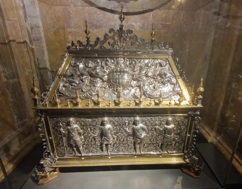 Reliquias de san Frutoso y santa Agnès